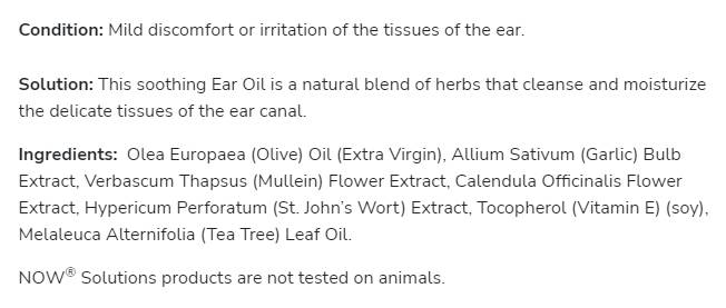 Ear Oil Relief | Soothing Herbal Blend - 30 мл - Feel You