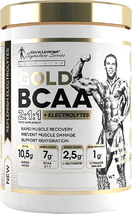 Kevin Levrone Gold BCAA 2:1:1 | with Glutamine, Citrulline & Electrolytes [375 грама, 30 Дози] - Feel You