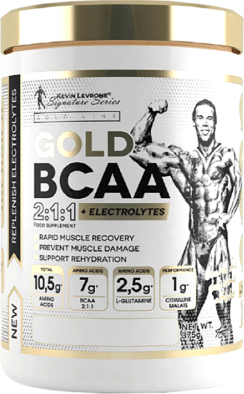 Kevin Levrone Gold BCAA 2:1:1 | with Glutamine, Citrulline & Electrolytes [375 грама, 30 Дози] - Feel You