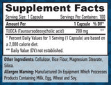 TUDCA 200 mg / 100 Vcaps - Feel You