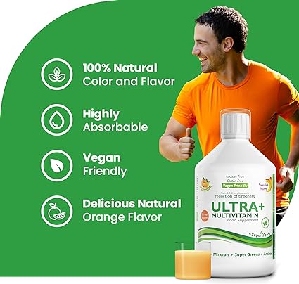 Ultra+ Multivitamins - Enhance Your Health with Maximum Nutrient Absorption