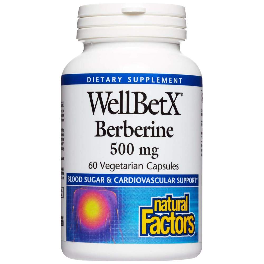 Wellbetx Berberine 500 mg - 60 capsules