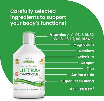 Ultra+ Multivitamins - Enhance Your Health with Maximum Nutrient Absorption