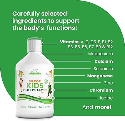 Super Kids Multivitamins - 500ml Bottle