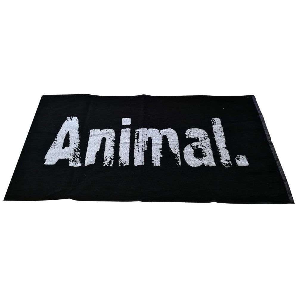 Animal Gym Towel - Black | 100 x 50 cm - 100 x 50 cm