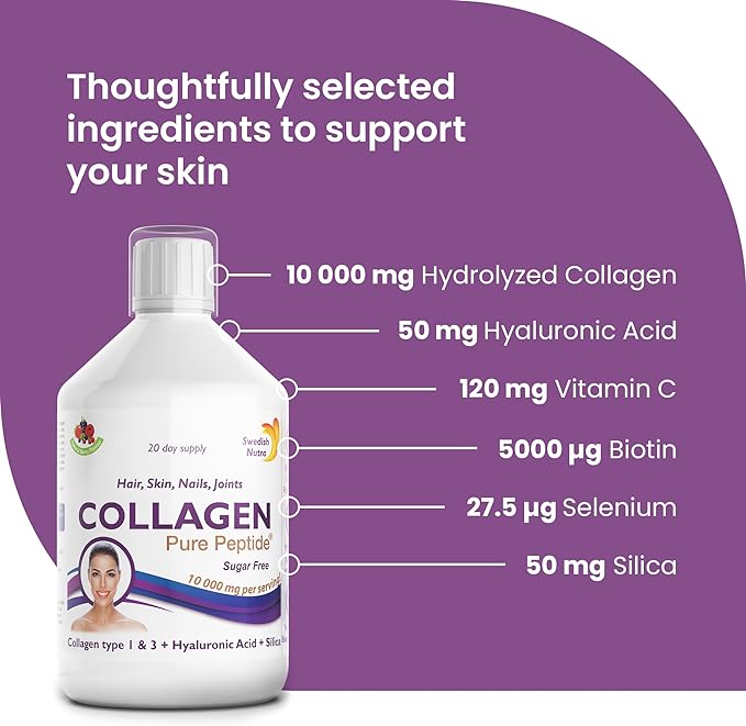 Bovine Collagen 10,000mg - 500ml bottle