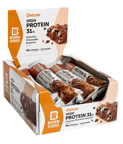 Deluxe Crunchy 31% High Protein Bar - 12 x 64 грама