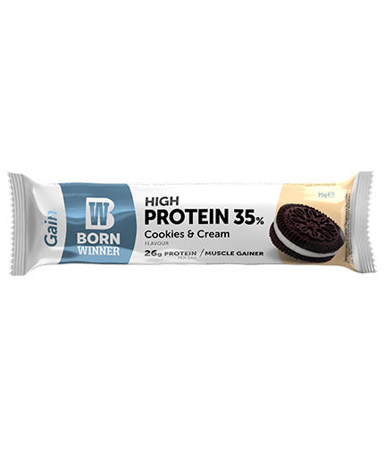 Gewannt 35% Héich Proteinbar Bar - 75 Gramm