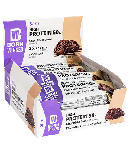 Slim 50% High Protein Bar - 12 x 50 грама