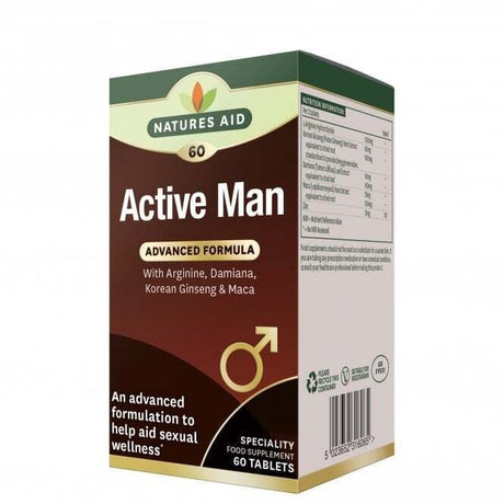 Формула за мъже (Active Man) 60 таблетки NaturesAid - Feel You