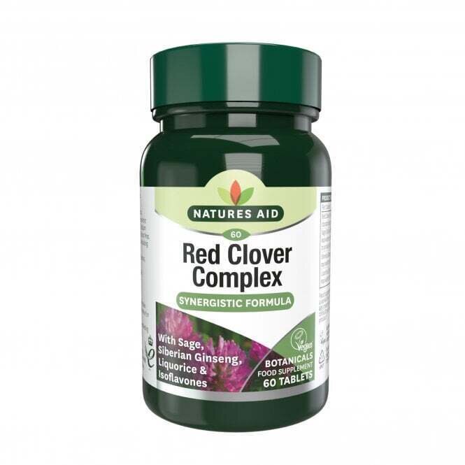 Червена детелина комплекс (Red Clover Complex) 60 таблетки NaturesAid - Feel You