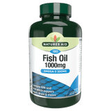 Омега 3 Рибено масло (Omega 3 Fish Oil) 1000мг 90 меки капсули NaturesAid - Feel You