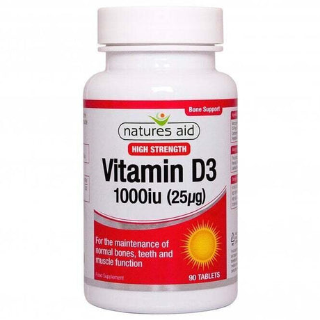 Витамин Д3 (Vitamin D3) 1000iu 90 таблетки NaturesAid - Feel You