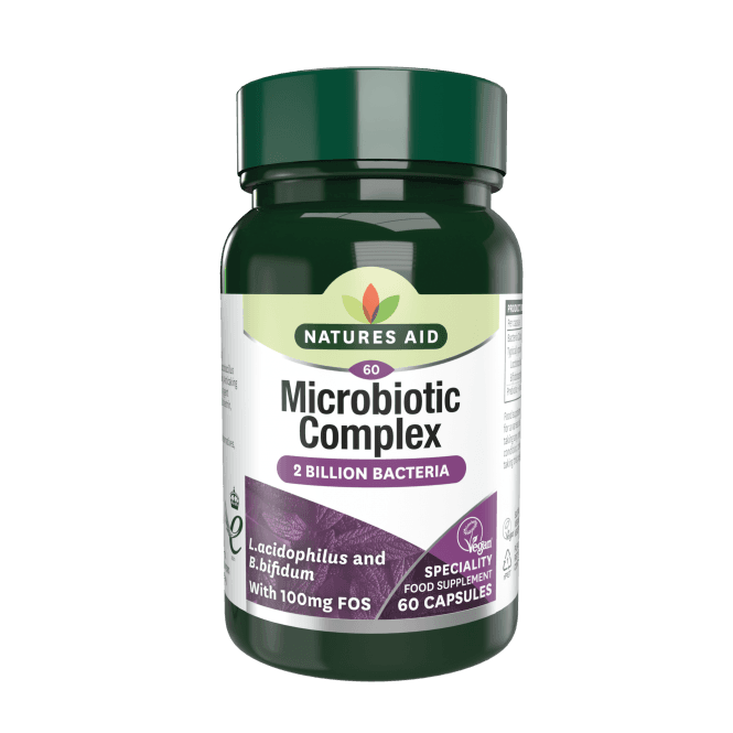 Микробиотичен комплекс (Microbiotic Complex) 2млрд. 60 капсули NaturesAid - Feel You