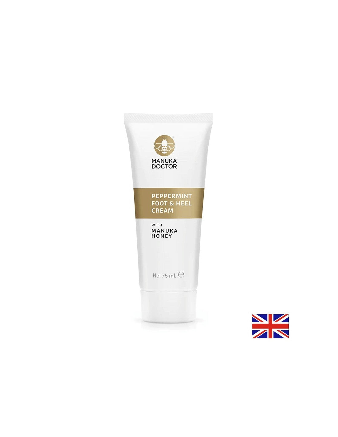 Ultra verzachtende room voor droge en gebarsten hakken - met manuka -honing, bijenwas en groenteolie. 75 ml