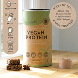 Vegan Protein + Enzymes - 750 g (Chocolate) Nutravita