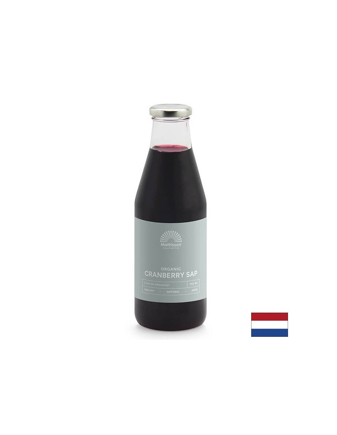 Organic cranberry juice, 750 ml Mattisson Healthstyle