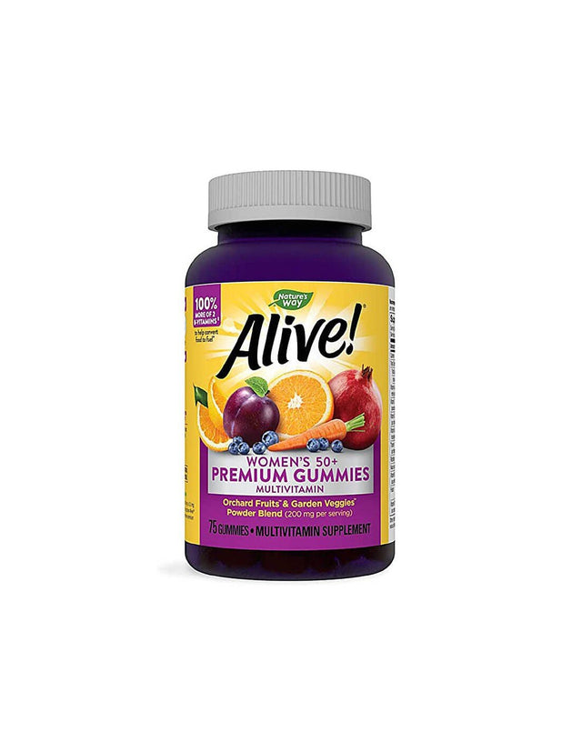 Alive! Women`s 50+ Gummy Vitamins - 75 желирани бонбони - Feel You
