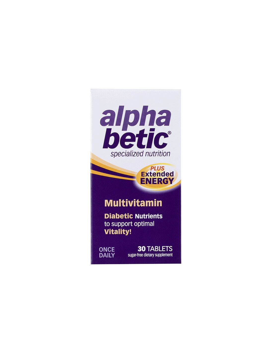 Енергизиращи мултивитамини за диабетици - Alpha betic®, 30 таблетки - Feel You