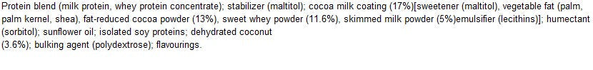 Aktiv 33% Héich Proteinbar Bar - 60 Gramm