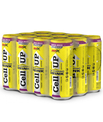 CELLUP® Pre-Workout Drink / 12 x 500 ml