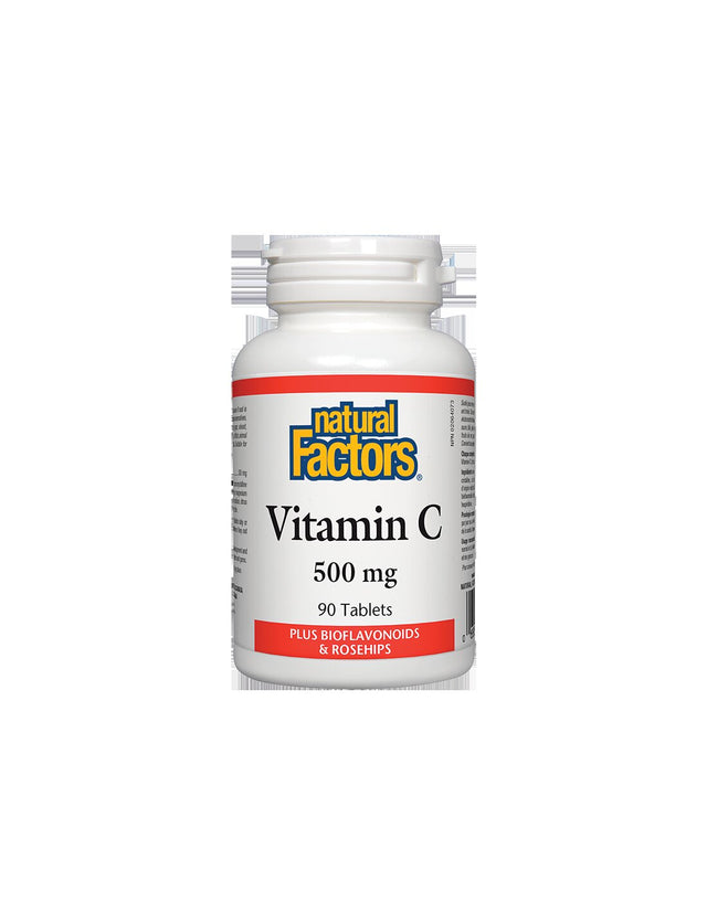 Vitamin C 500 mg + Rose Hips - 90 Таблетки - Feel You