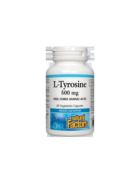 L-Tyrosine 500 mg - 60 capsules - Nutra Best Europe