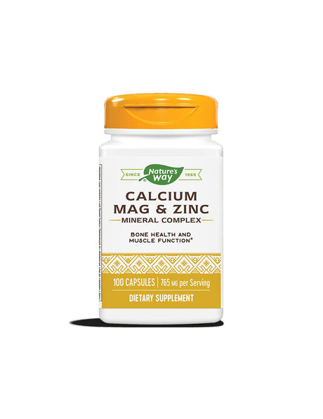 Calcium, Mag & Zinc - 100 капсули - Feel You