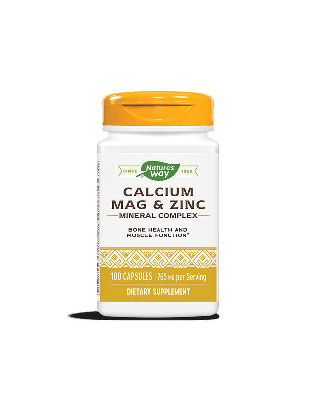 Calcium, Mag & Zinc - 100 капсули - Feel You