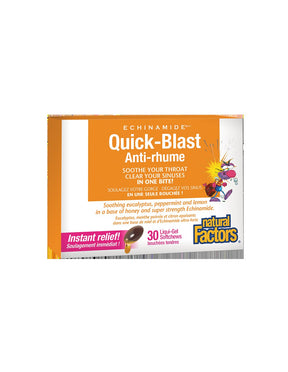 Quick-Blast Anti-rhume 85 mg - 30 Gel capsules - Nutra Best Europe