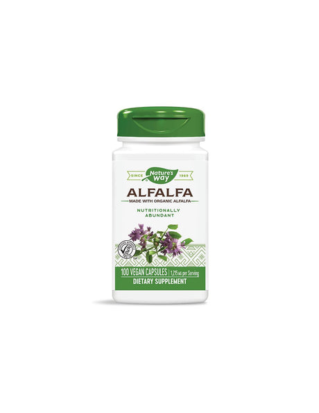 Alfalfa, Люцерна 405 mg х 100 капсули Nature’s Way - Feel You