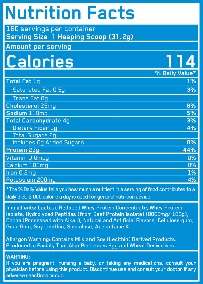 VHEY Protein Build 2.0 - 5.00 kg