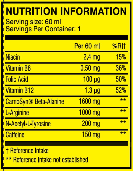 C4 Pre-Workout Shot / 60 ml