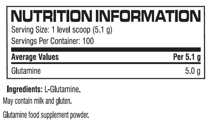 Glutamine - 0.510 kg