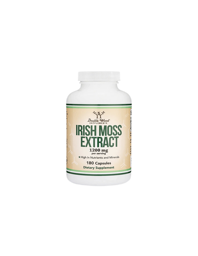 Irish sea moss - Червени водорасли (ирландски мъх), 180 капсули Double Wood - Feel You