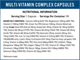 Multi -vitamin komplex Vitalitéit - 90 Kapselen