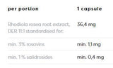 Rhodiola rosea raíz 400 mg - 120 cápsulas