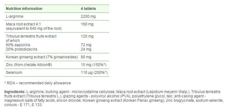Erekton MAX - 8 Tablets