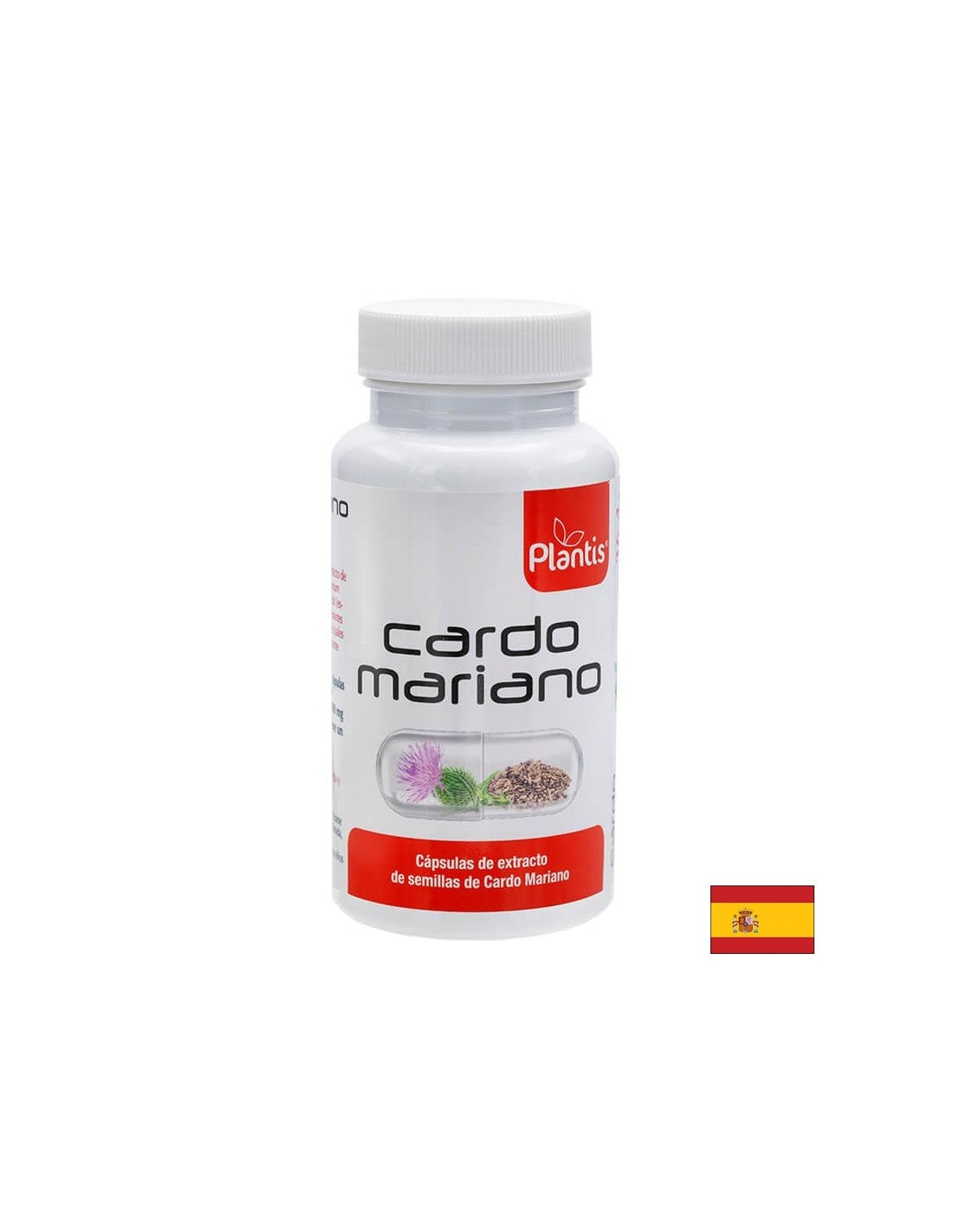 Milk thistle (80% silymarin) - for a healthy liver - Cardo Mariano Plantis®, 100 mg, 90 capsules