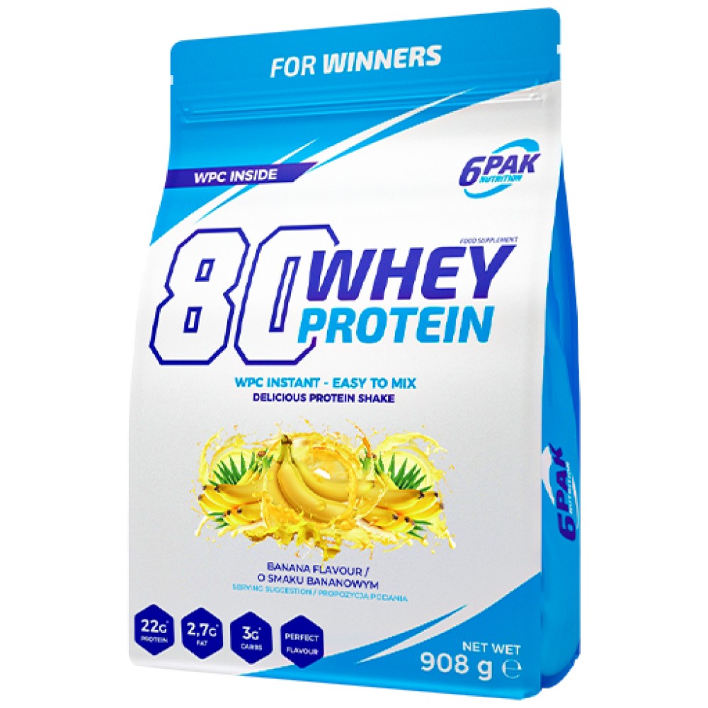 80 proteína de suero | WPC Instant - 908 gramos