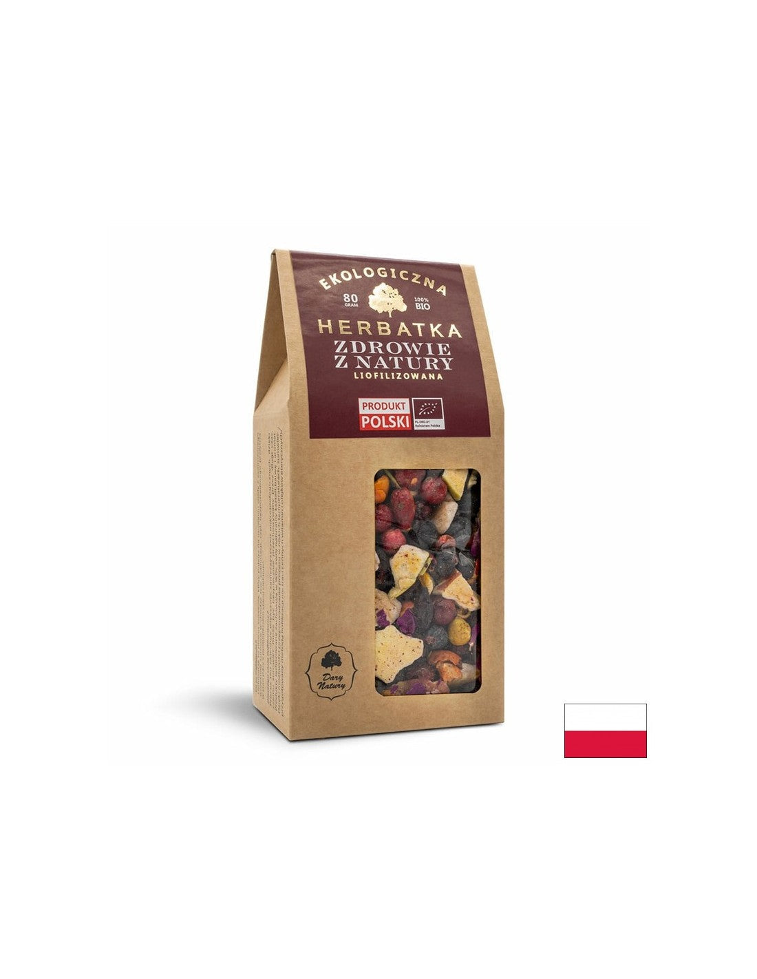 Lyofilizovaný čaj "Zdraví z přírody" BIO, 80 g <tc>Dary Natury</tc>