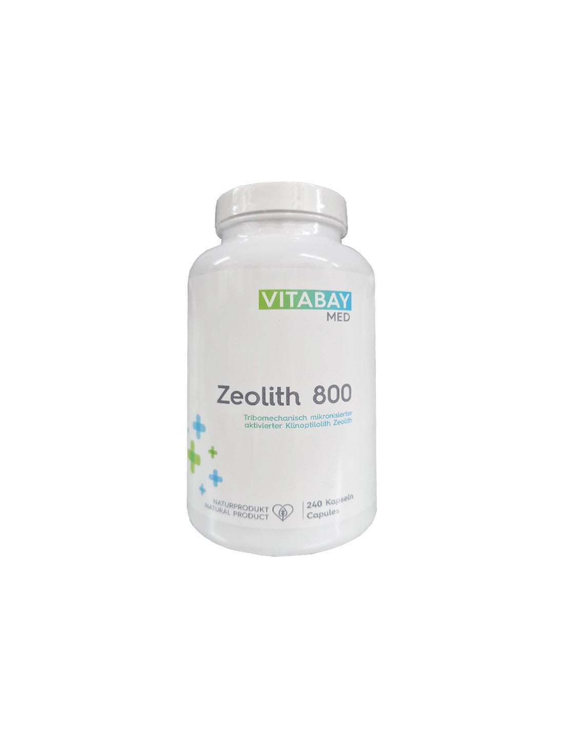 Zeolita, 800 mg x 240 cápsulas