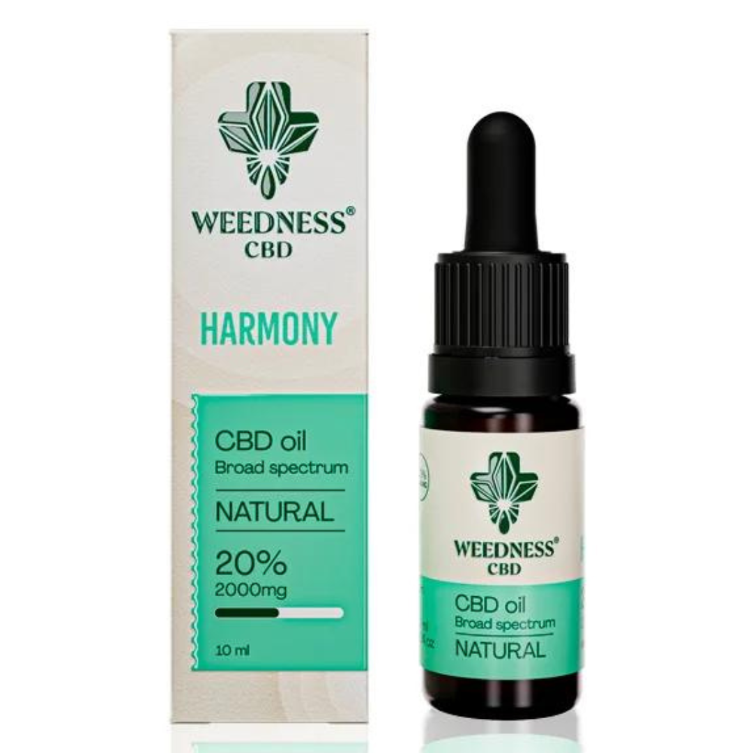 Хармония CBD масло 20% Широк спектър |Натурално (10ml) - Feel You