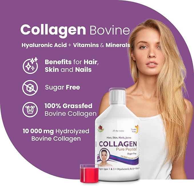 Bovine Collagen 10,000mg - 500ml bottle