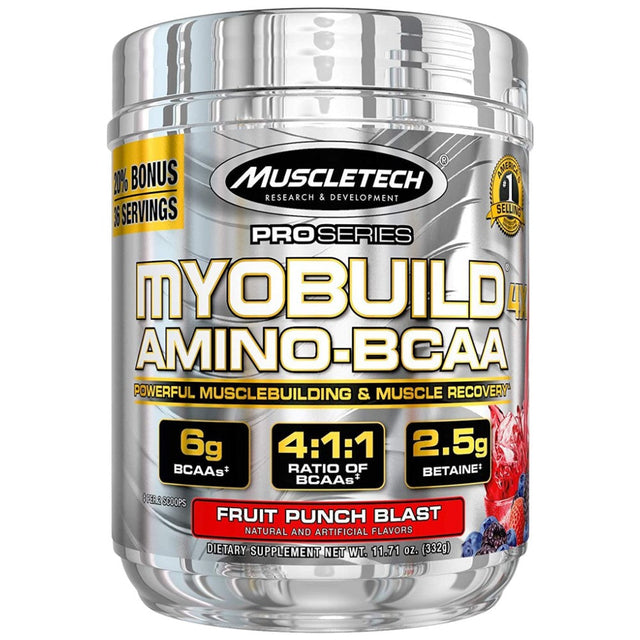 MyoBuild 4x Amino-BCAA / Pro Series 332 грама - Feel You