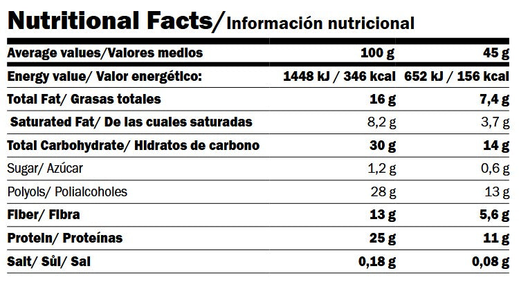 Vegan protein bar / 45 g