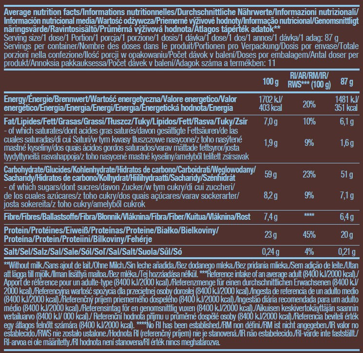 Protein oatmeal - 1.00 kg