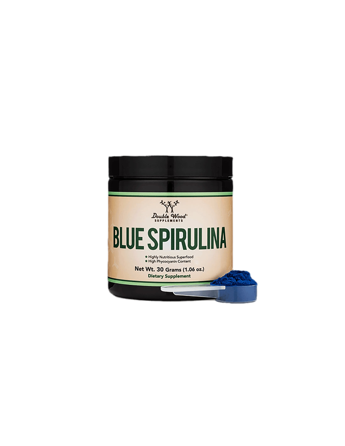 Blue spirulina/ Синя спирулина/ Прах, 30 g Double Wood - Feel You