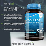 Cognitive Complex Pro 180 Vegan Tablets - Feel You