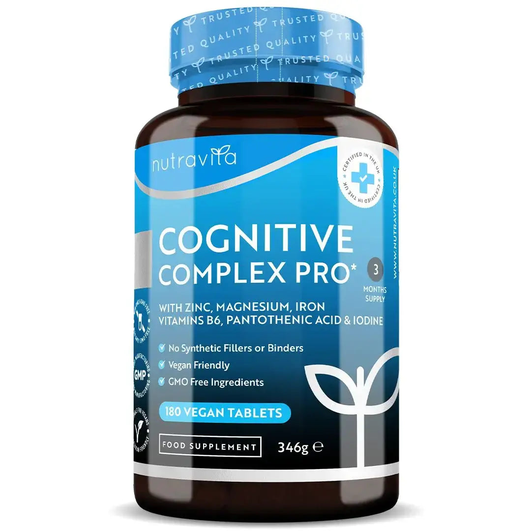 Cognitive Complex Pro 180 Vegan Tablets - Feel You